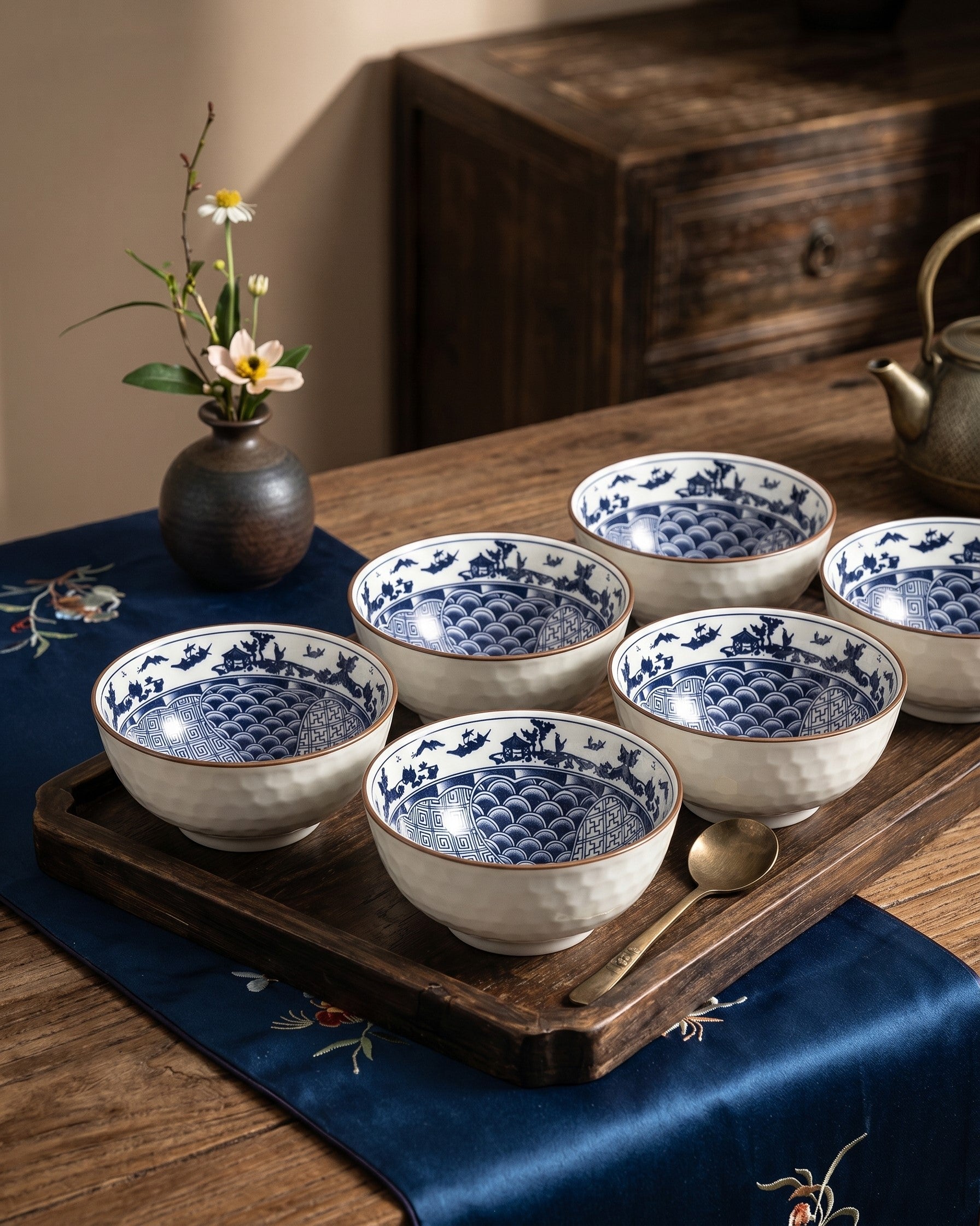 Artisan Everyday Katori - Set Of 6 Style - 1 
