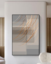 Whispers Wind 3D Abstract Oil Painting 