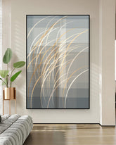 Whispers Wind 3D Abstract Oil Painting 