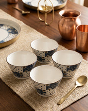 Structured Bloom Bowl - Set Of 4 Style - 1