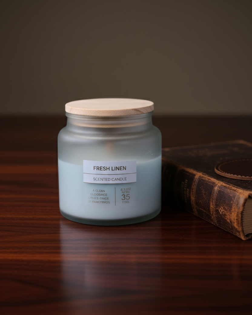Fresh Linen Aroma Candle