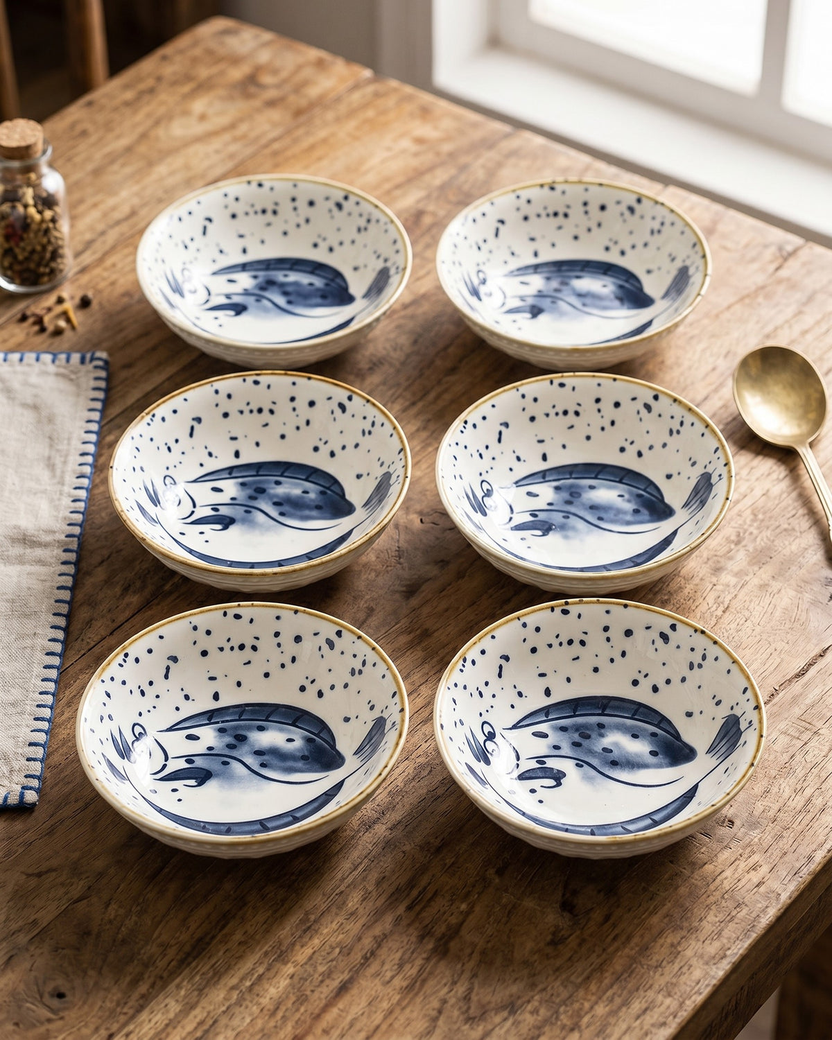 Pomplate Tales Bowl - Set Of 6
