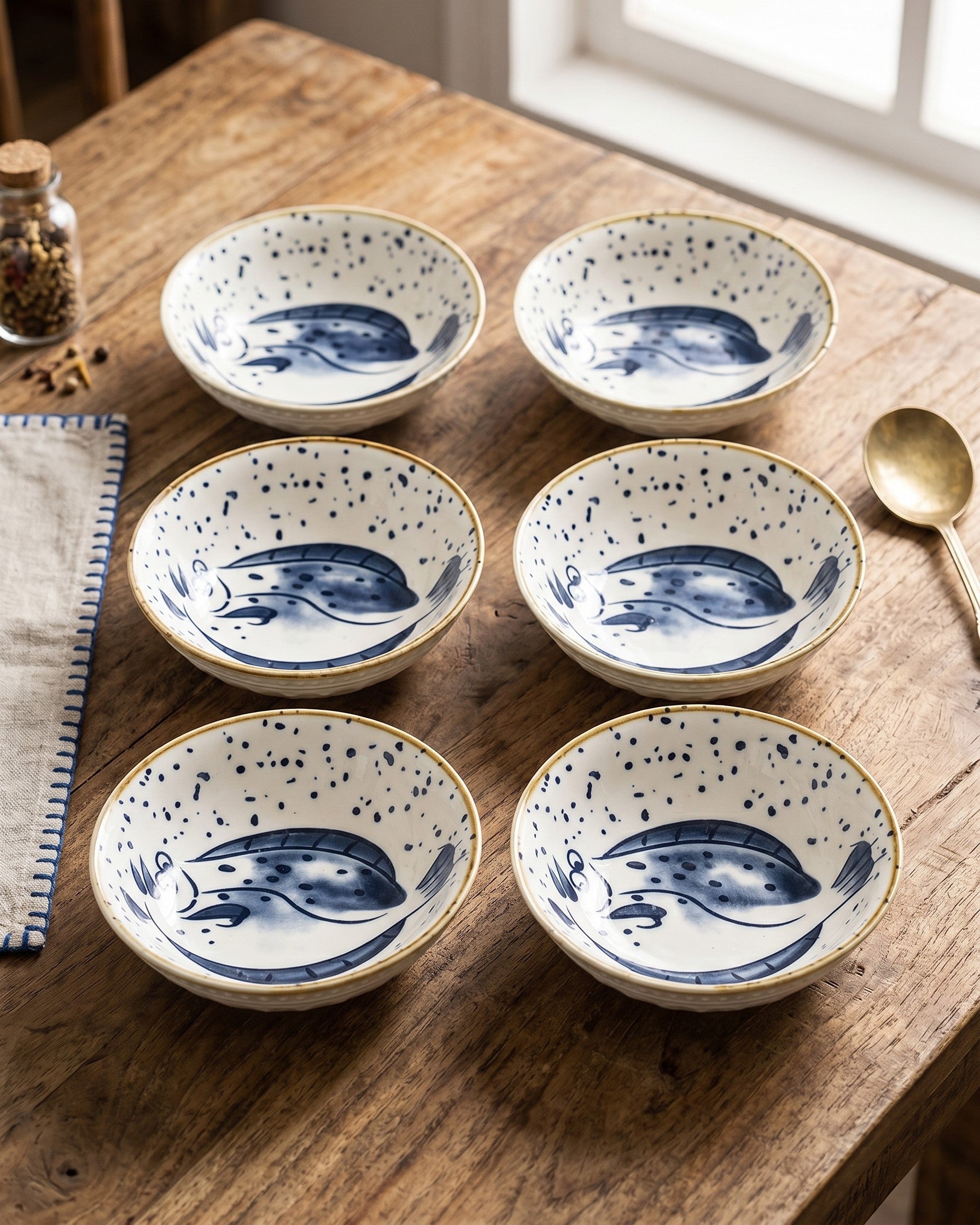 Pomplate Tales Bowl - Set Of 6 