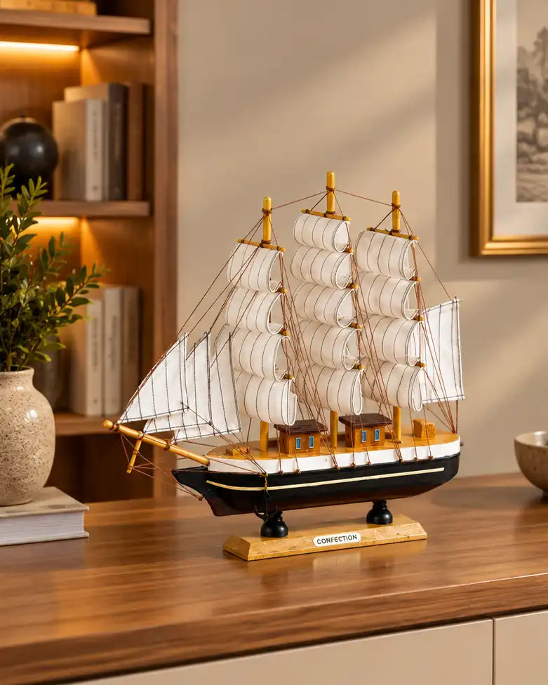 Ocean Confection Decorative Ship Model - 33 CM
