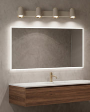 Ivory Glow Mirror Light - 4 Lights