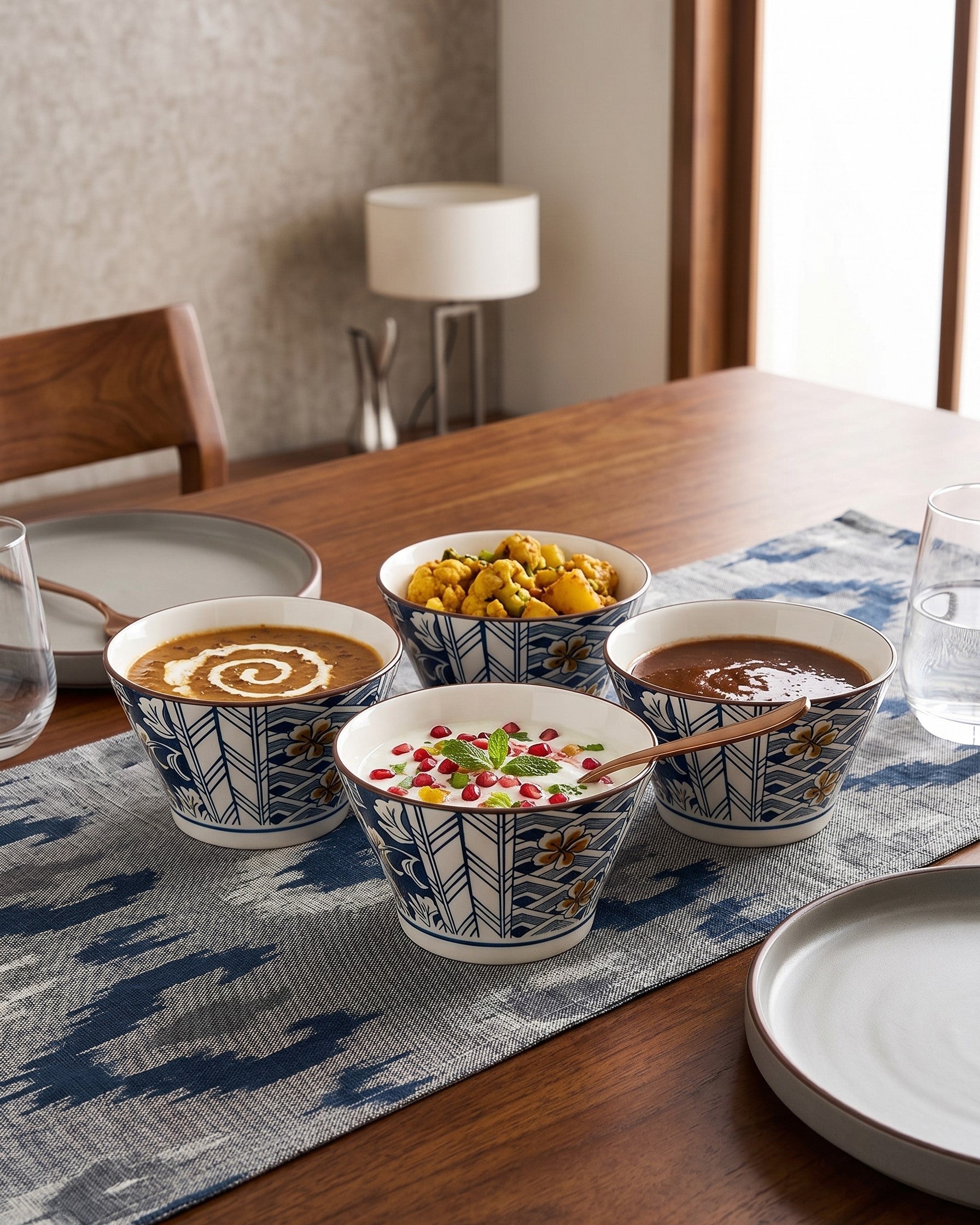 Structured Bloom Bowl - Set Of 4 Style - 2