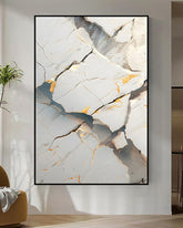 Echoes in Earth 3D Abstract Oil Painting 