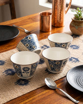 Structured Bloom Bowl - Set Of 4 Style - 4 