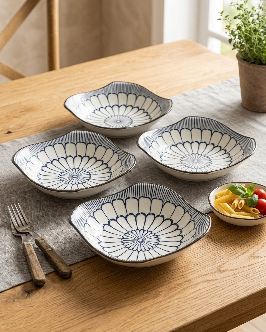 Organic Wave Bowl - Set Of 4 Style - 3 