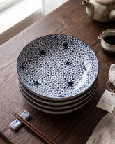 Indigo Rhythm Pasta Bowl - Set Of 4 Style - 4 