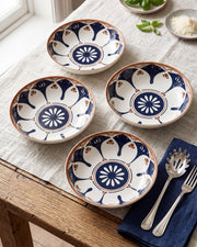 Rustic Bloom Pasta Bowl - Set Of 4 Style - 2