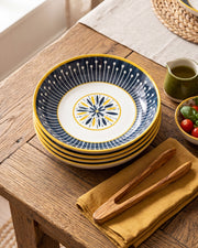 Sunburst Charm Pasta Bowl - Set Of 4 Style - 2