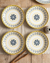 Sunburst Charm Pasta Bowl - Set Of 4 Style - 4 