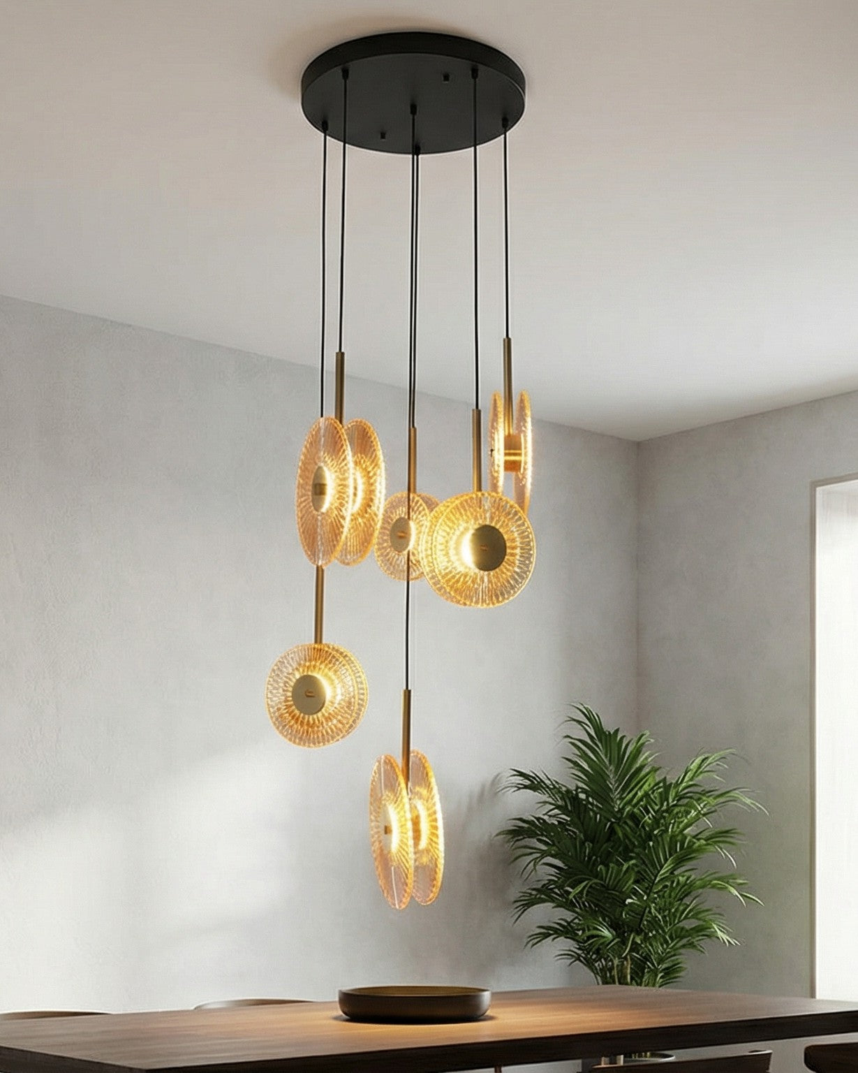 Luminara Discfall Pendant Light 