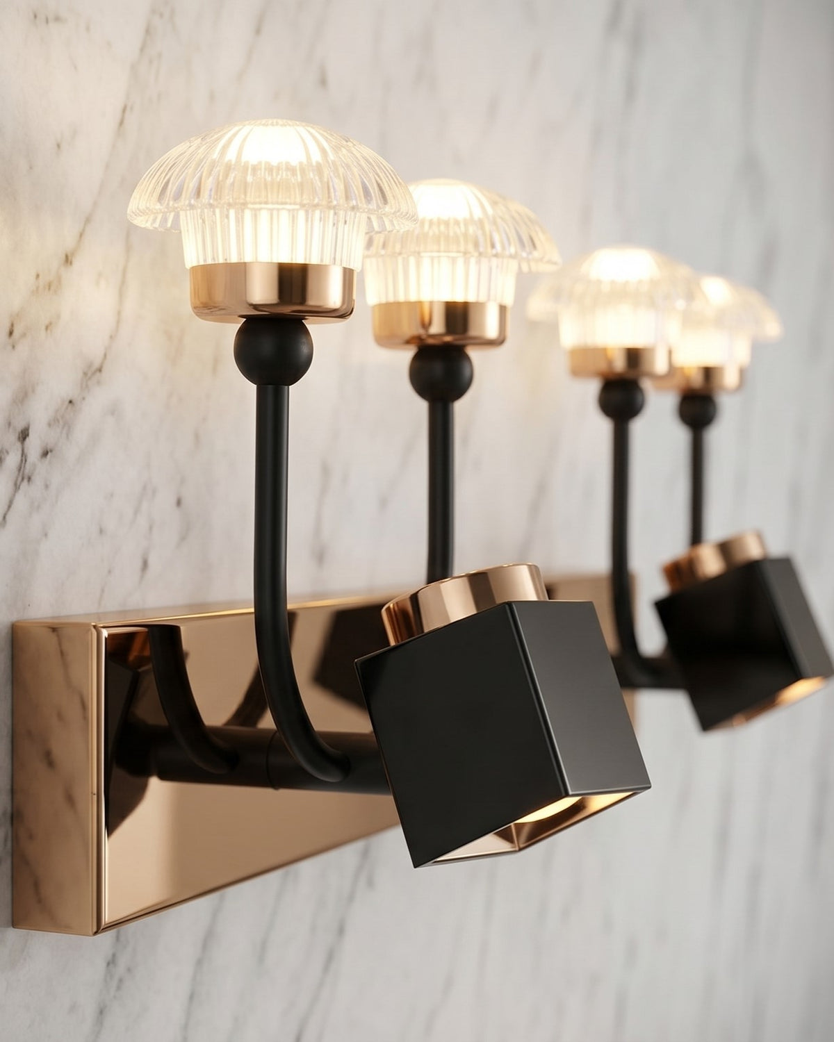 Royal Crown Mirror Light- 2 Light