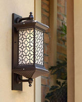 Moroccan-Inspired Outdoor Wall Light 