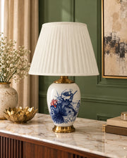Serene Waters Ceramic Table Lamp