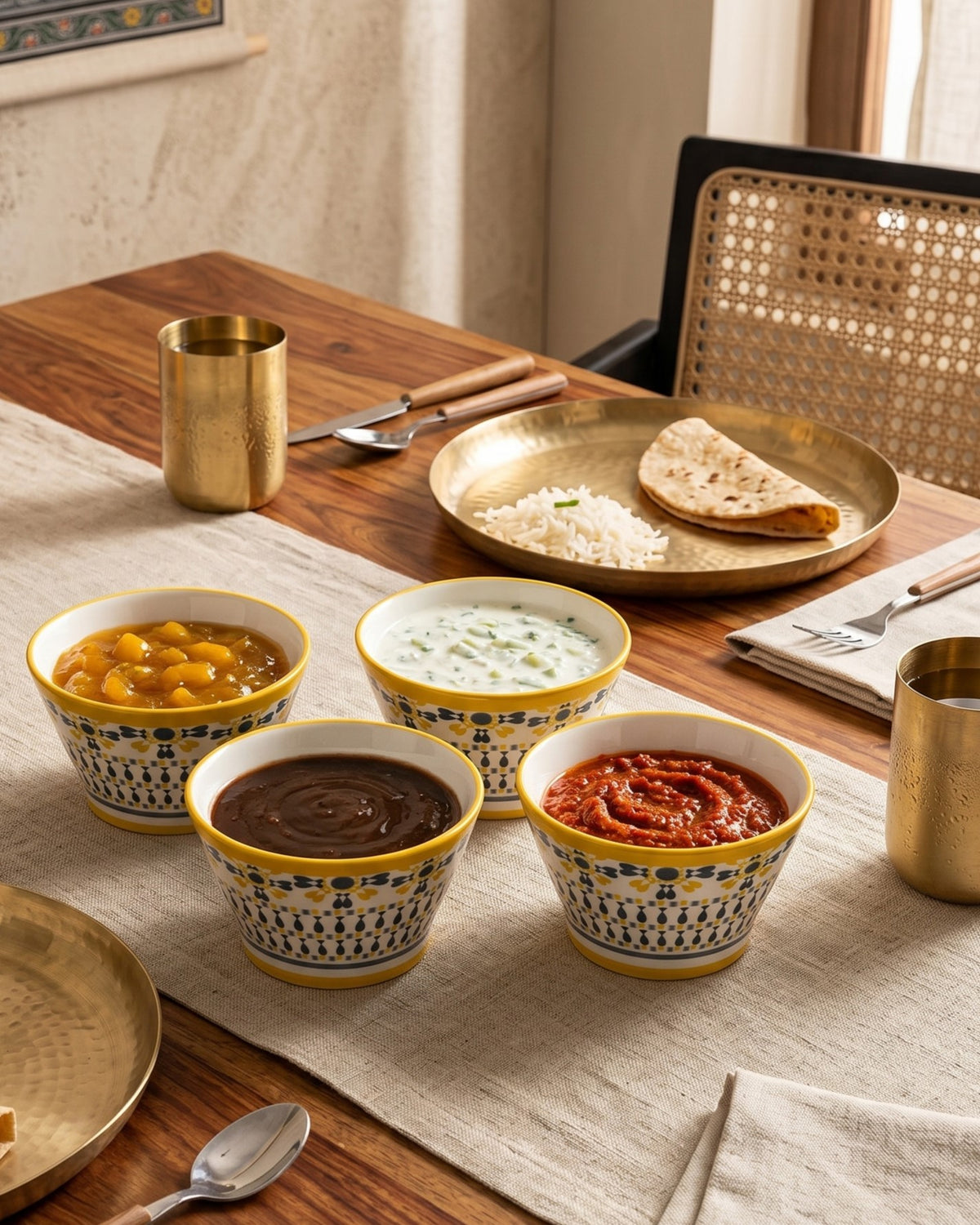Suncrest Serve Bowls - Set Of 4 Style - 4