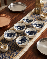 Puffer Fish Tales Katori - Set Of 6