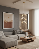 Modern Glass Tube Pendant Light 