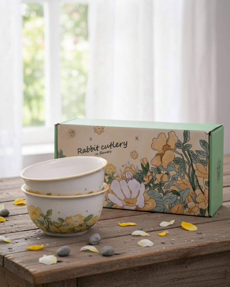 Spring Meadow Katori - Set Of 2 