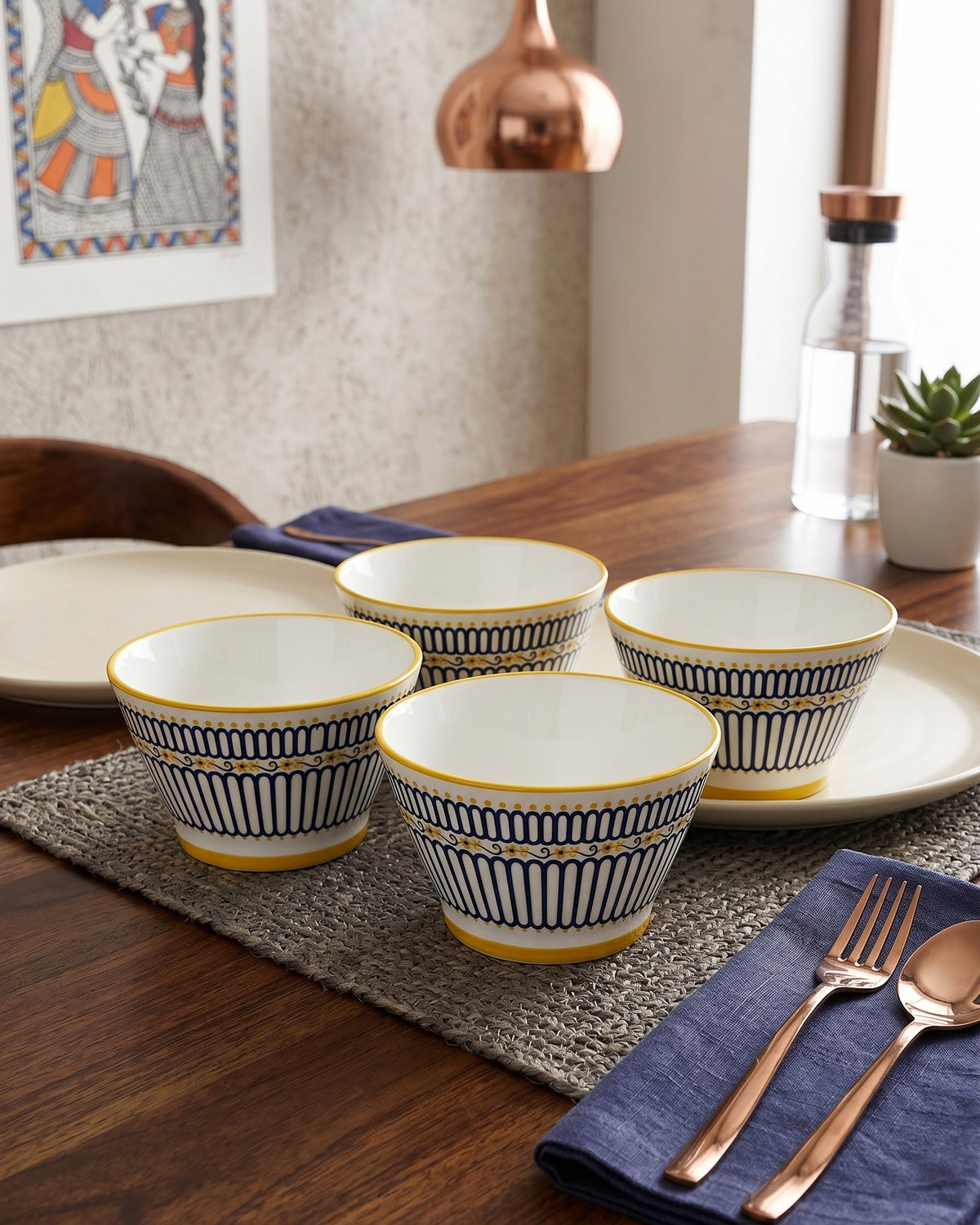 Suncrest Serve Bowls - Set Of 4 Style - 1
