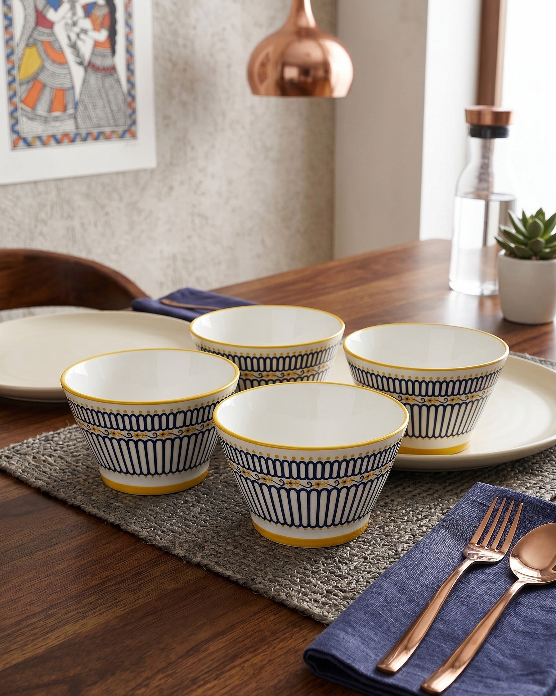Suncrest Serve Bowls - Set Of 4 Style - 1 