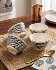 Suncrest Serve Bowls - Set Of 4 Style - 1