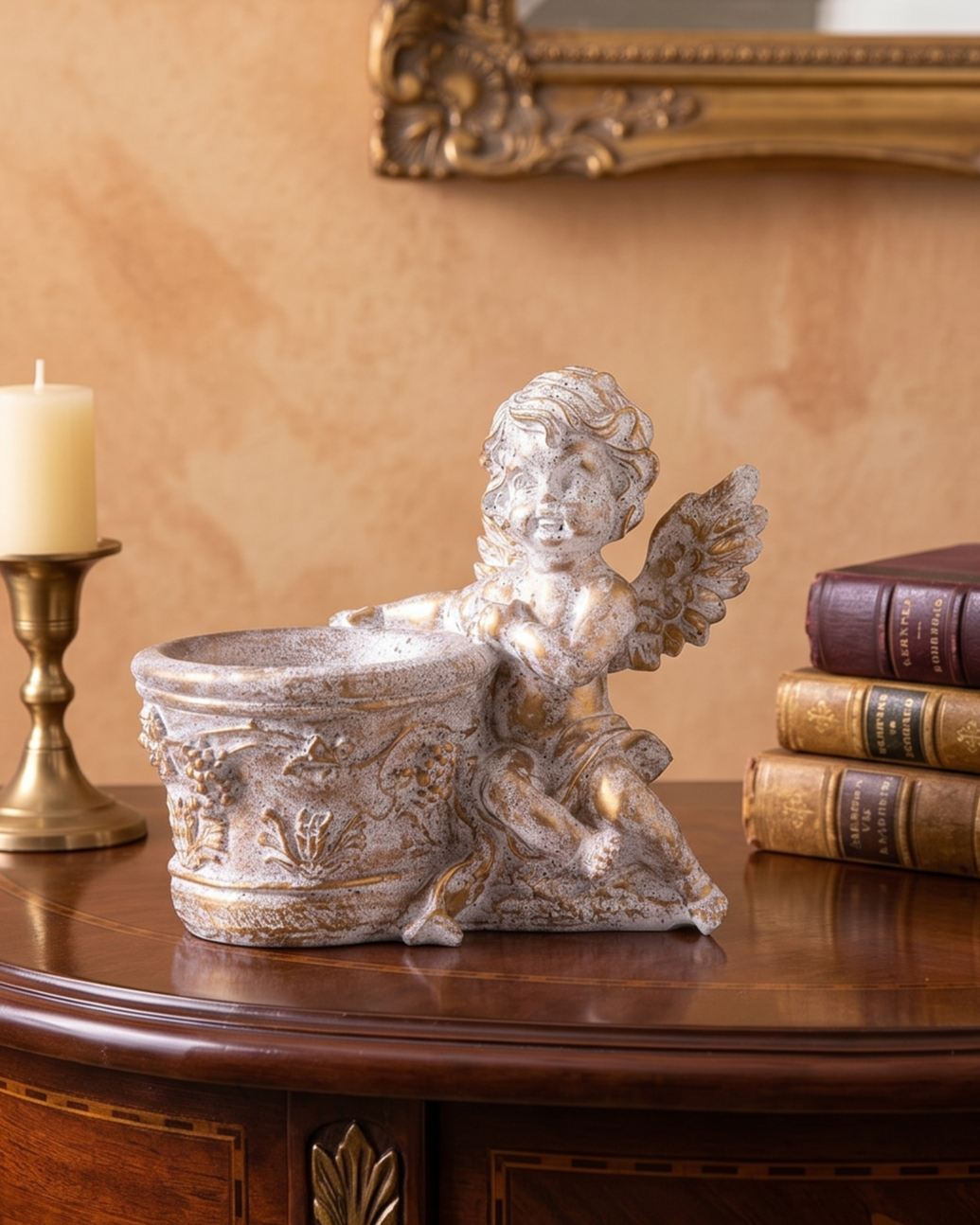Adorable Angel Cherub Planter