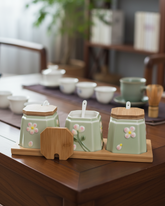 Botnical Bils Condiment Jar Set 