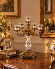 'Yorkshire' Victorian Ornamental Candelabra
