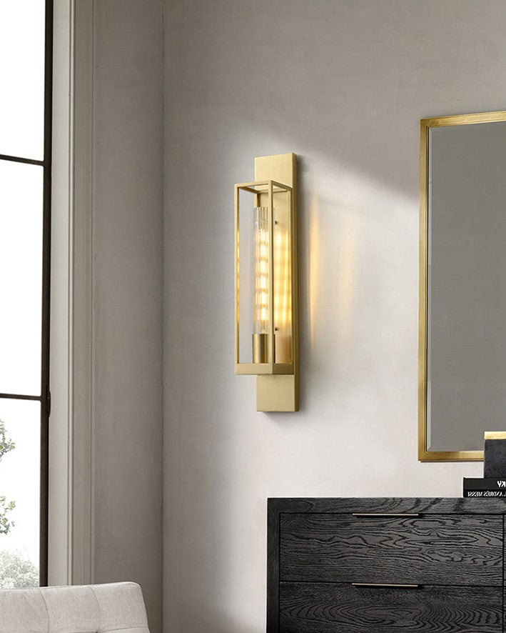 Siet Modern Wall Sconce (Amber) 