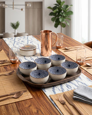 Midnight Blossom Katori - Set Of 6 Style - 5