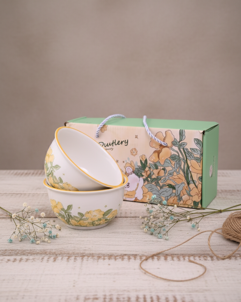 Spring Meadow Katori - Set Of 2 