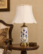 Blue Blossom Ceramic Table Lamp