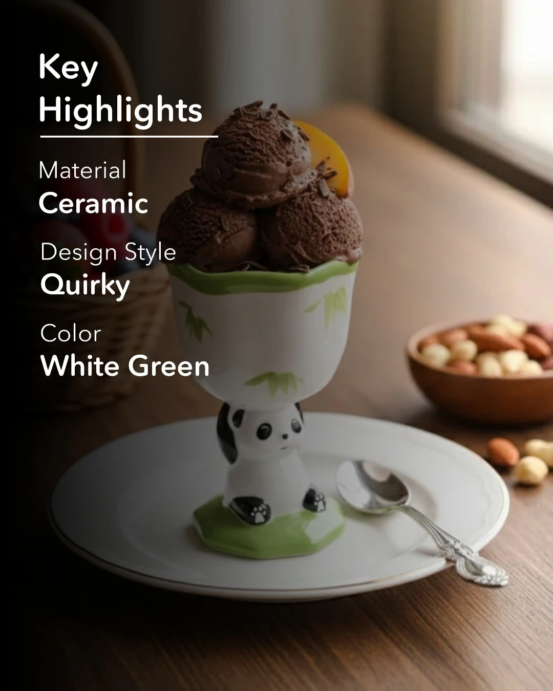 Panda Paradise Dessert Bowl 