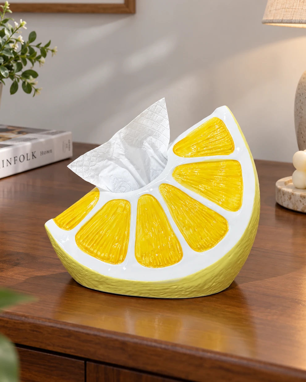 Citrus Slice Tissue Holder