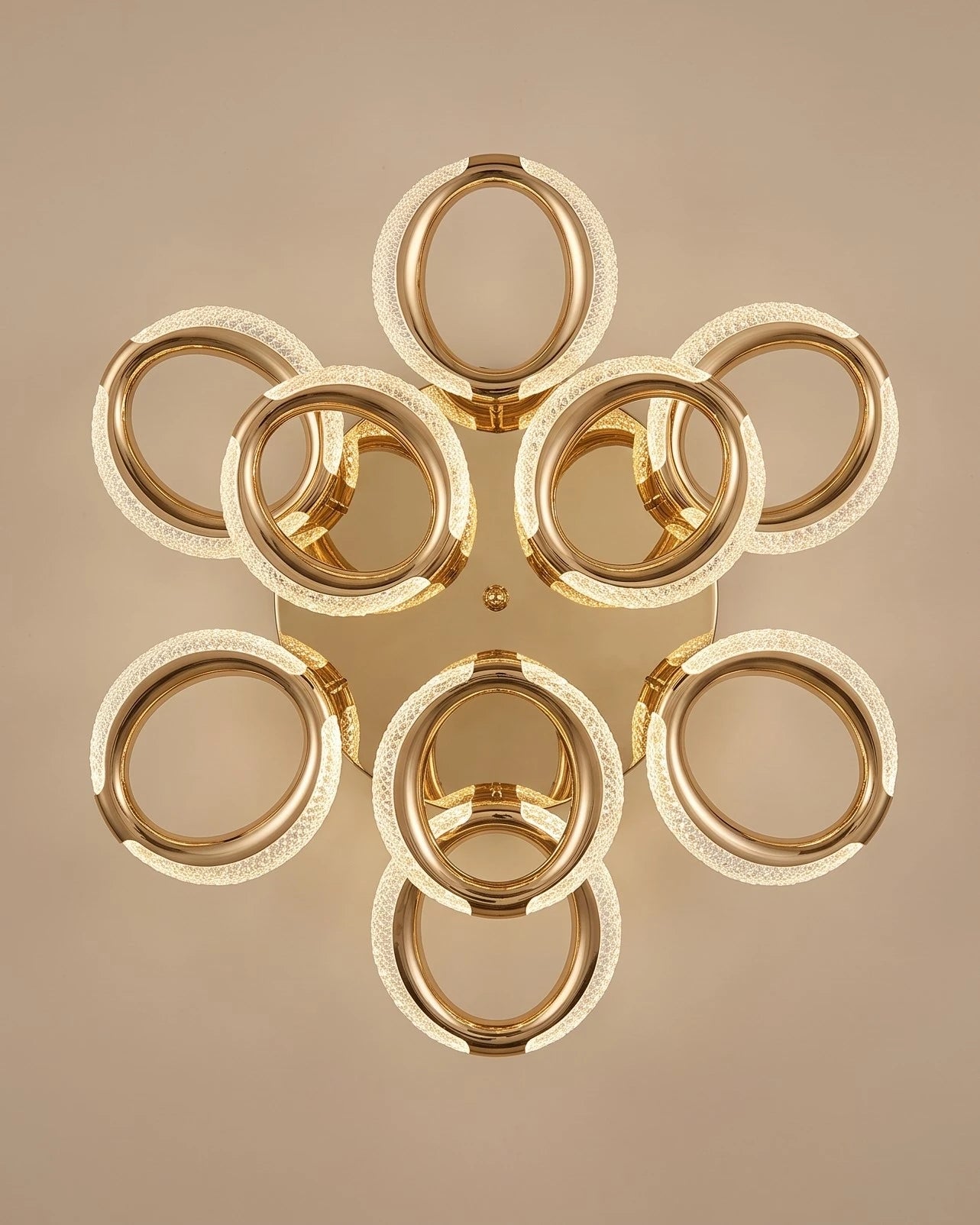 Celestial Rings LED Chandelier 