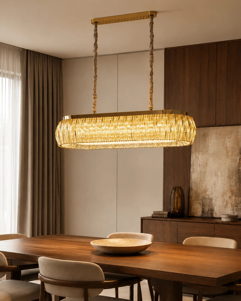 Aurevia Crystal Bar Chandelier