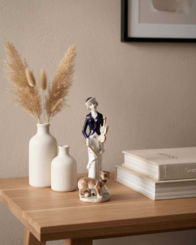 Melody & Loyalty - Fine Porcelain Figurine 