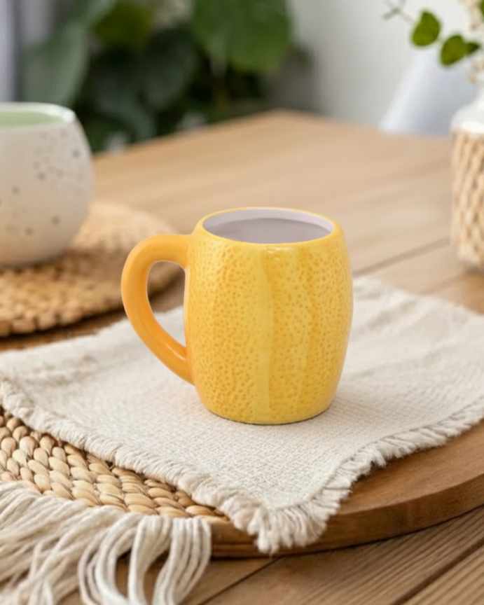 Lemon Citrus Ceramic Mug 