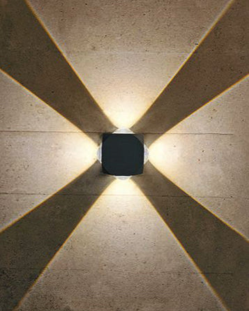 Cross Glow Outdoor Wall Light 