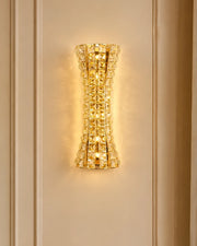 Corseted Crystal Wall Sconce