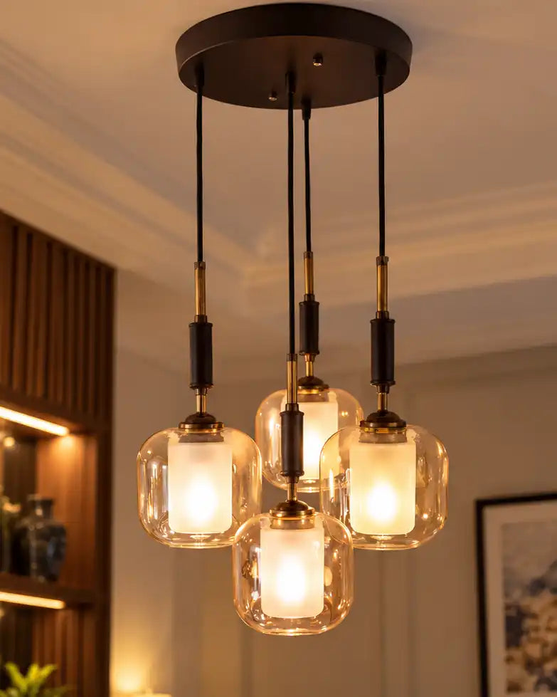 Celestia Four Globe Pendant Light