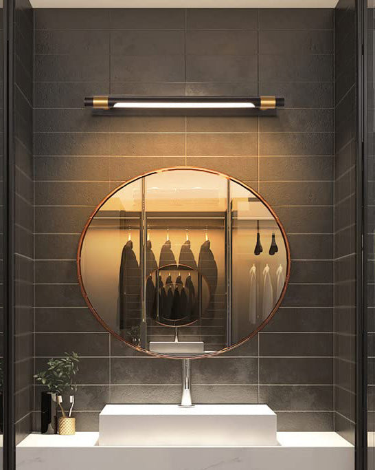 Linear LED Wirror Wall Light - Black 