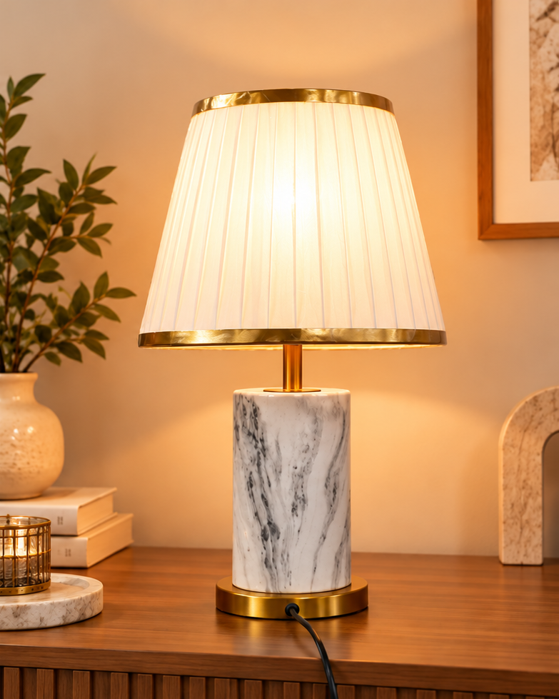 Ivory Luxe Table Lamp