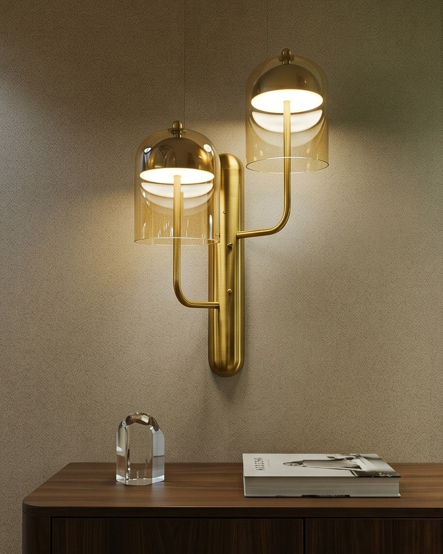 Eclipse Luxe Wall Light - Gold 