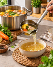 Stainless Steel Soup Or Oil Filter Ladle