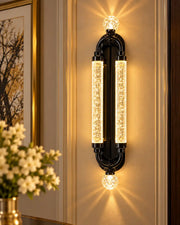 Celestique Double Beam LED Wall Light - Black