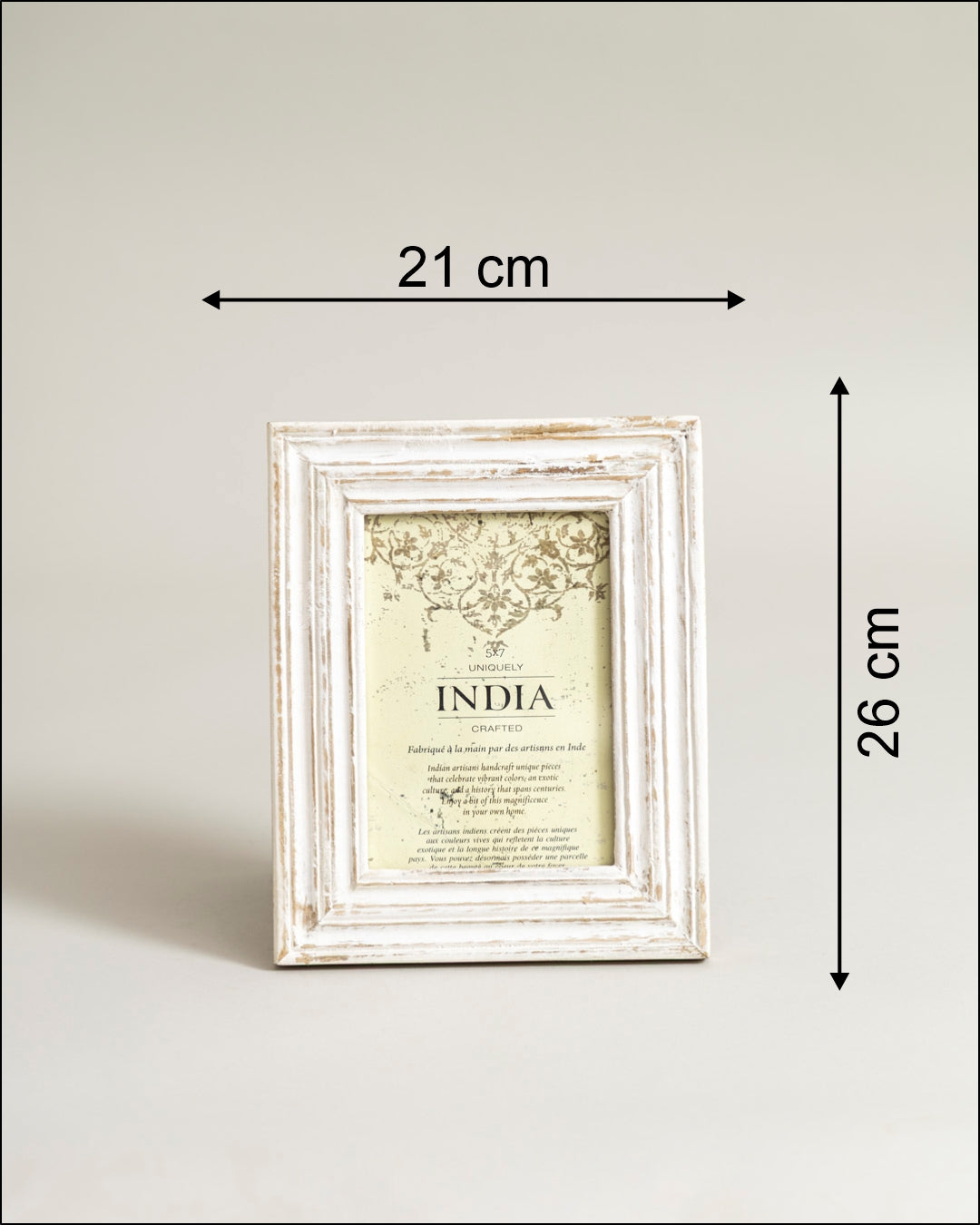 Ivory Heritage Rustic Photo Frame 